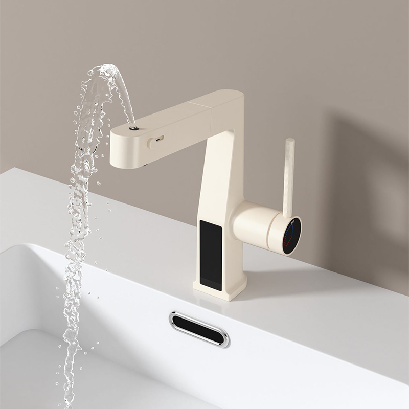 Thermostatic Mixing Valve Digital Display - Nuovi rubinetti per lavabo con display