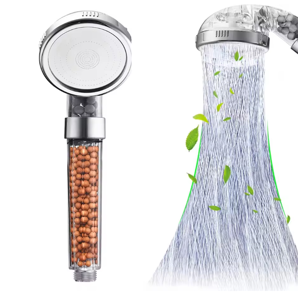 Handheld Shower Head High Pressure Filter - Soffione doccia filtrato da 1 pezzo