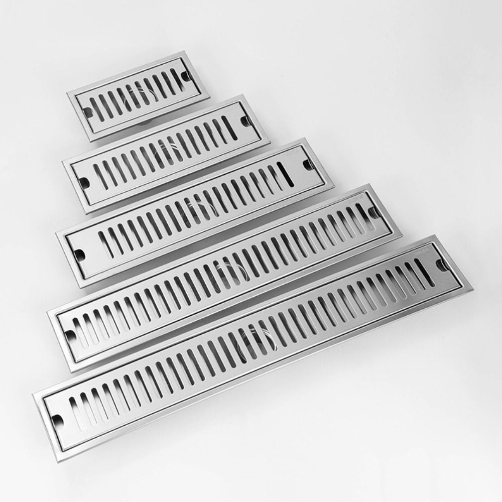 Linear Shower Drain Stainless 304 Tile In - Scarico lineare per doccia 20/30/40/50 cm,