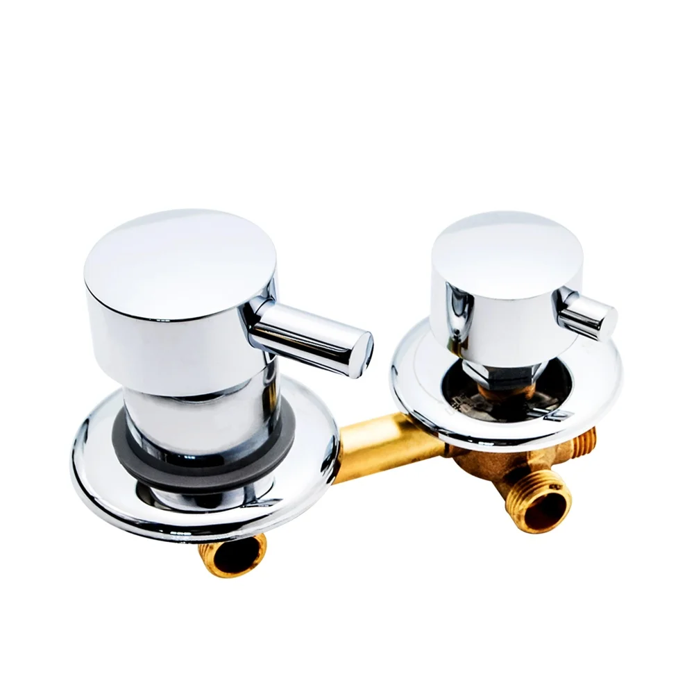 Thermostatic Shower Faucet Valve 3 Way - 2/3/4/5 Modi Uscita Acqua Vite Filettatura