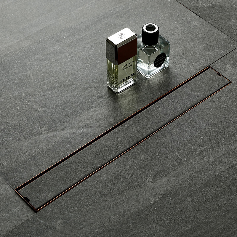 Linear Shower Drain Stainless 304 Tile In - Scarico Lineare Rettangolare da Pavimento 600mm