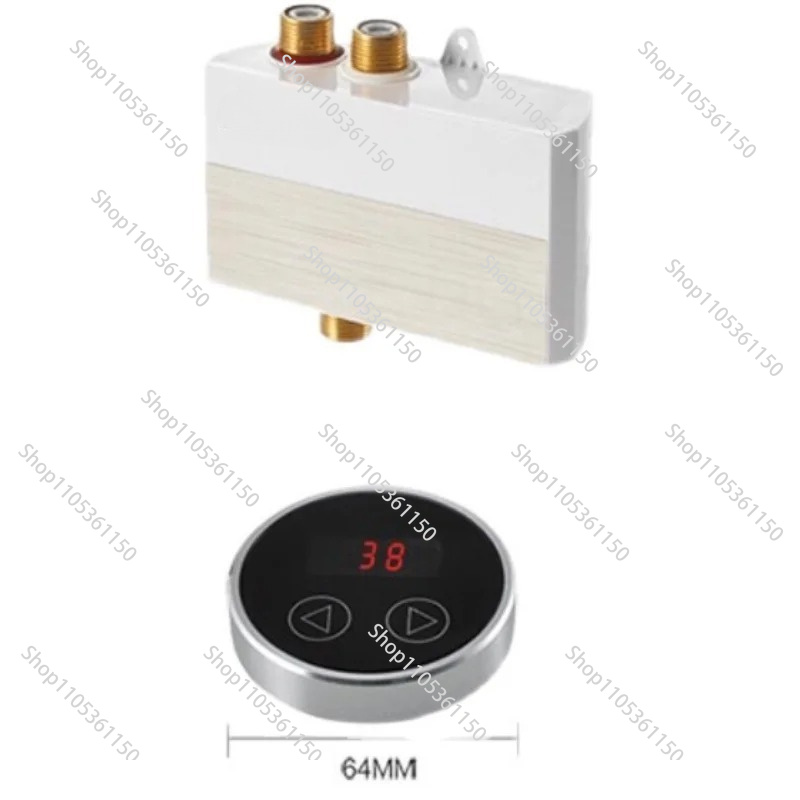 Thermostatic Mixing Valve Digital Display - Sistema Doccia con Scaldabagno Termostatico, Valvola