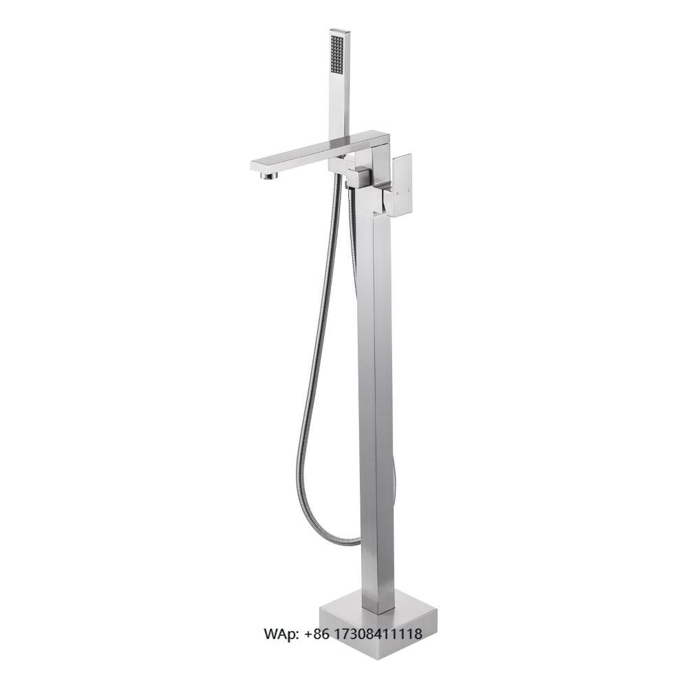 Freestanding Bathtub Filler Faucet Floor - Rubinetto per vasca ad alto flusso