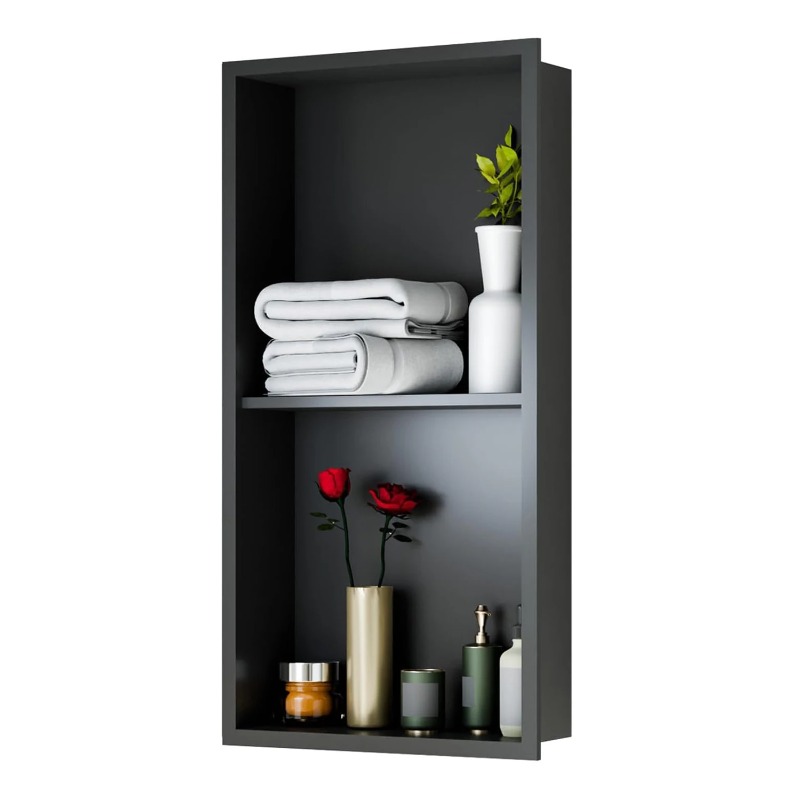 Shower Niche Stainless Steel Recessed - Nicchia Doccia in Acciaio Inossidabile, Nicchia