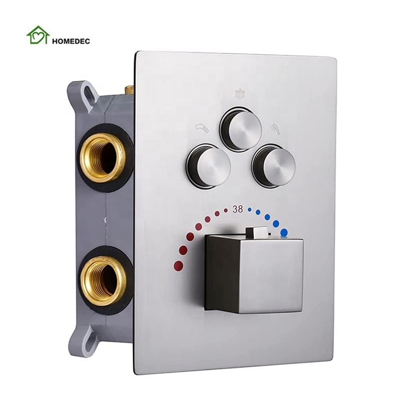 Thermostatic Shower Faucet Valve 3 Way - Miscelatore termostatico per vasca da bagno