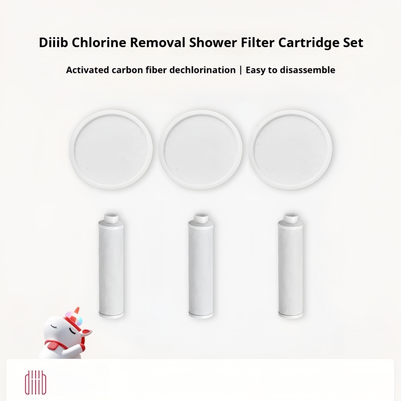 Handheld Shower Head High Pressure Filter - Diiib Set soffione doccia portatile ad