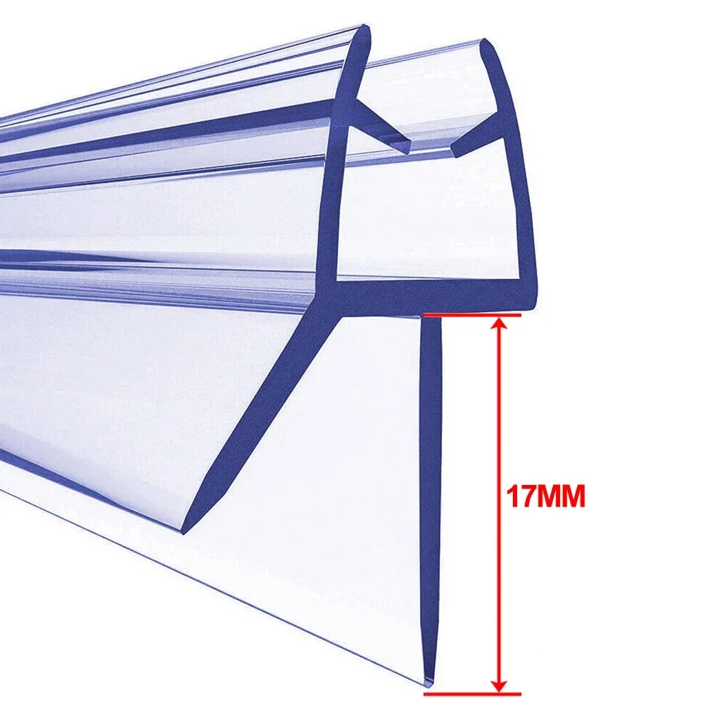 Shower Door Bottom Seal Strip Sweep - 2 pz Bagno Doccia Schermo Porta