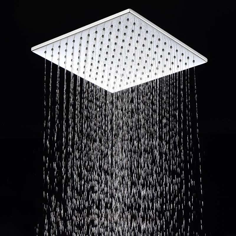 Shower Arm Ceiling Mount Brass Chrome - Soffione doccia in ottone per bagno,