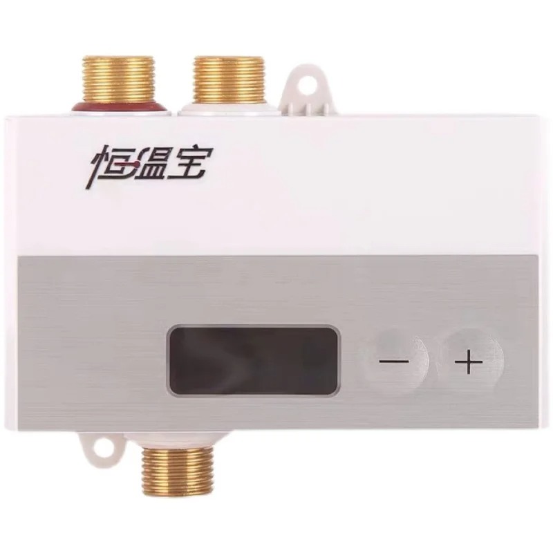 Thermostatic Mixing Valve Digital Display - Sistema Doccia con Scaldabagno Termostatico, Valvola