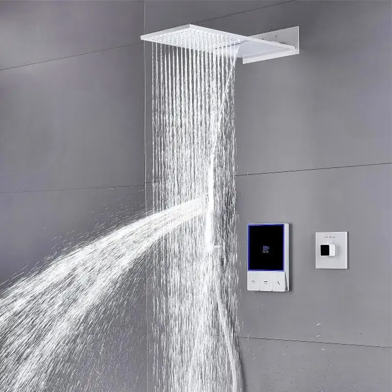 Led Rainfall Shower Head Waterfall - Set di sistemi doccia per bagno