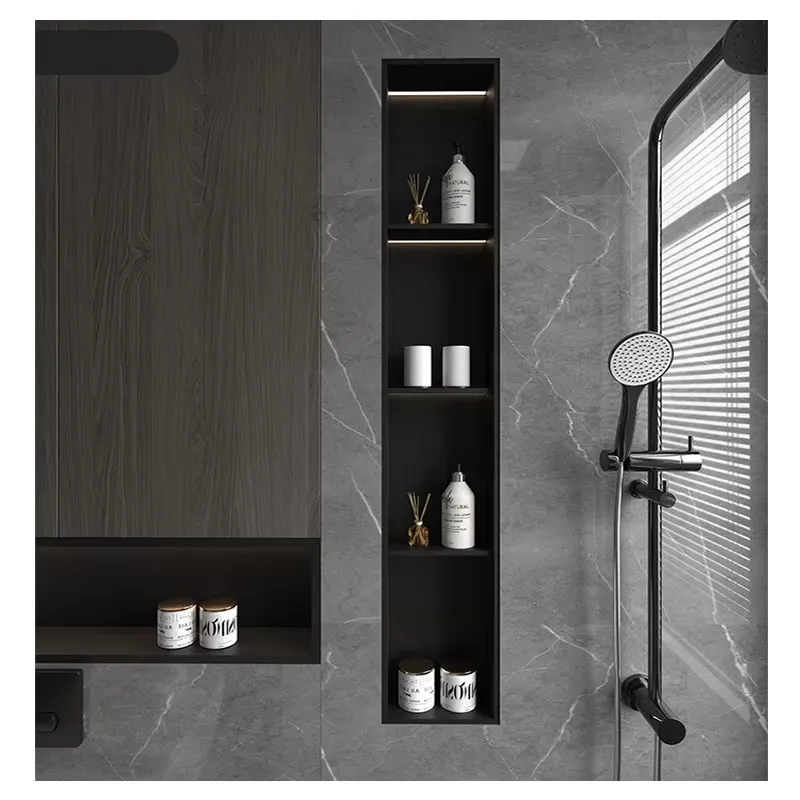 Shower Niche Stainless Steel Recessed - Nicchia Doccia su Misura in Acciaio