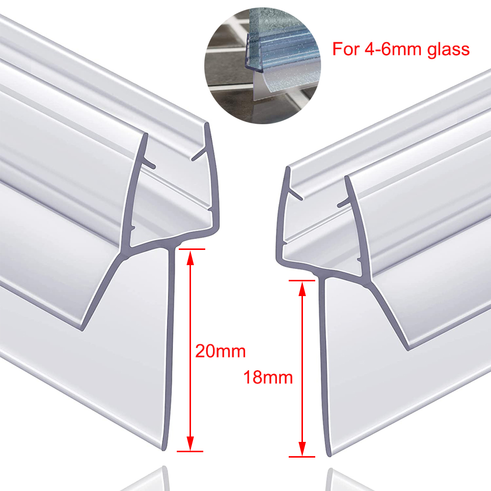 Shower Door Bottom Seal Strip Sweep - Striscia di tenuta per porta per