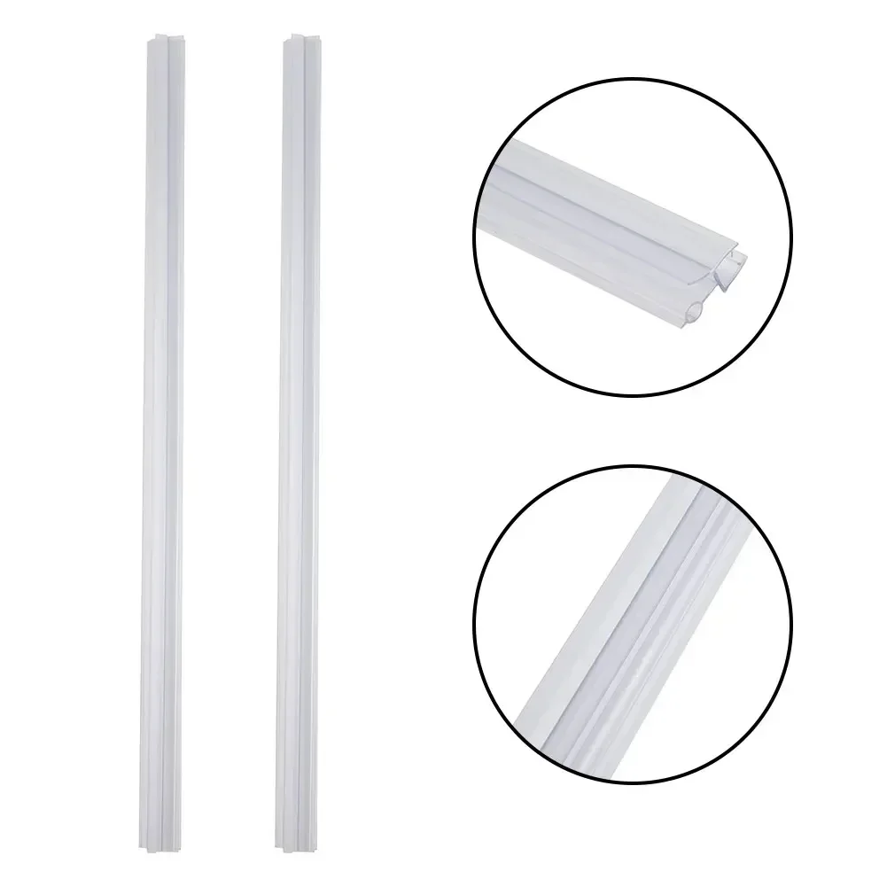 2 pezzi 50 cm barriera per doc - Shower Door Bottom Seal Strip Sweep recensione e prezzo