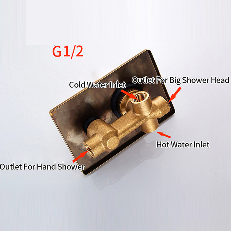 Set doccia a scomparsa in otto - Concealed Thermostatic Shower System Set recensione e prezzo