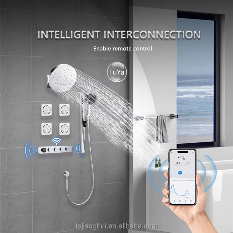 Set Doccia Intelligente a Inca - Concealed Thermostatic Shower System Set recensione e prezzo