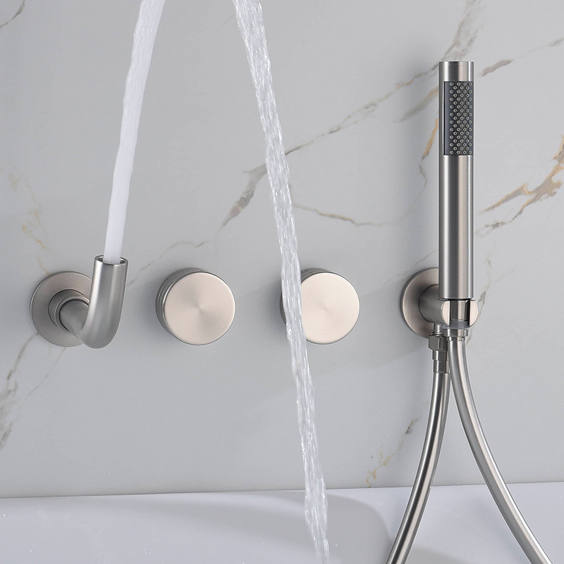 Rubinetto per vasca da bagno i - Freestanding Bathtub Filler Faucet Floor recensione e prezzo