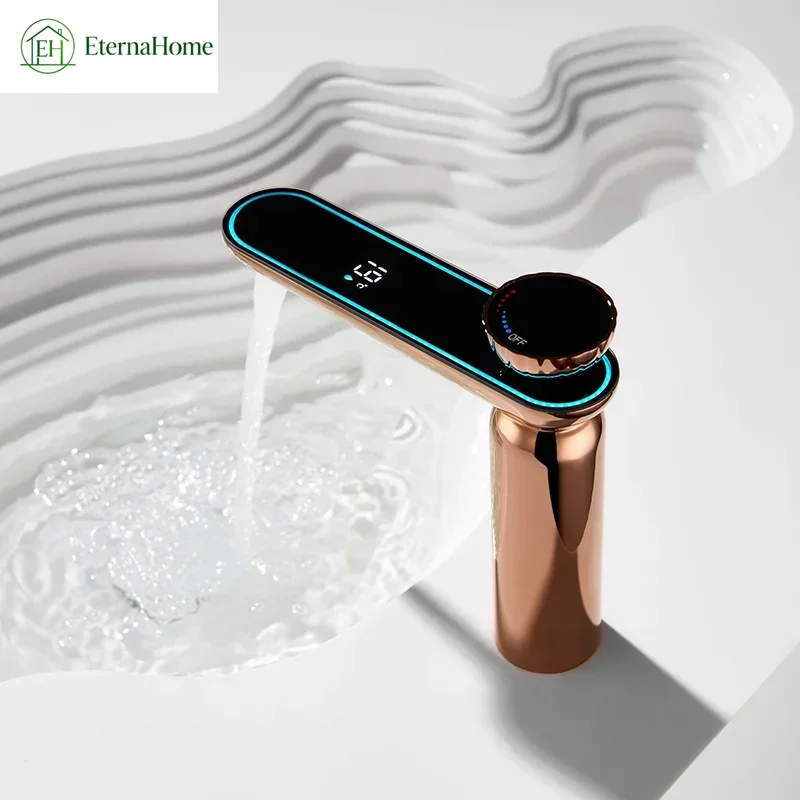 Rubinetti per lavabo, finitura - Thermostatic Mixing Valve Digital Display recensione e prezzo