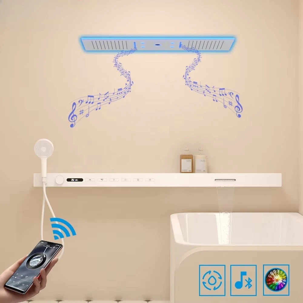 Set Doccia Termostatico 2026 c - Led Rainfall Shower Head Waterfall recensione e prezzo