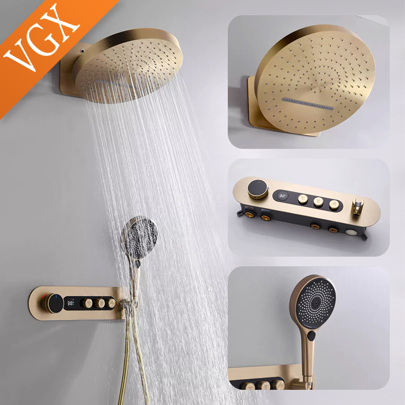 VGX Sistema doccia termostatic - Concealed Thermostatic Shower System Set recensione e prezzo