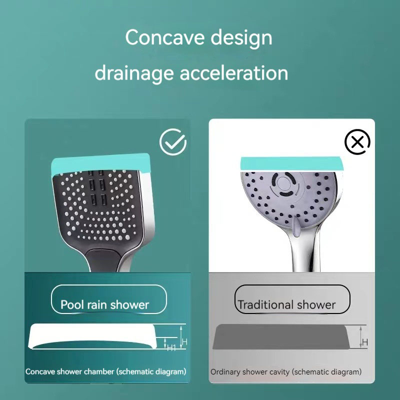 Soffione doccia portatile a 3  - Handheld Shower Head High Pressure Filter recensione e prezzo