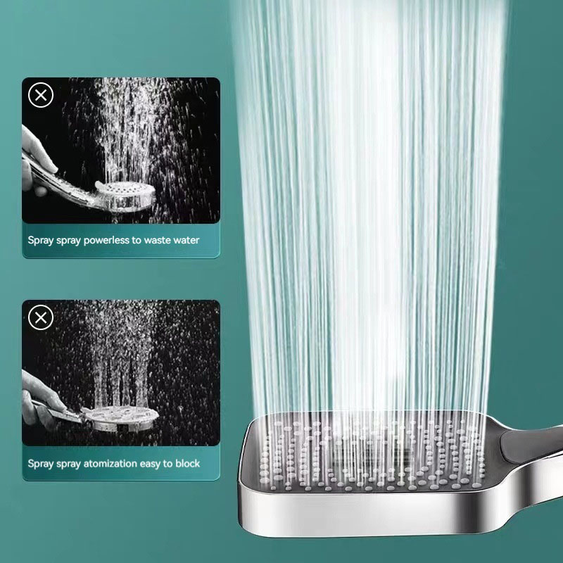 Soffione doccia portatile a 3  - Handheld Shower Head High Pressure Filter recensione e prezzo