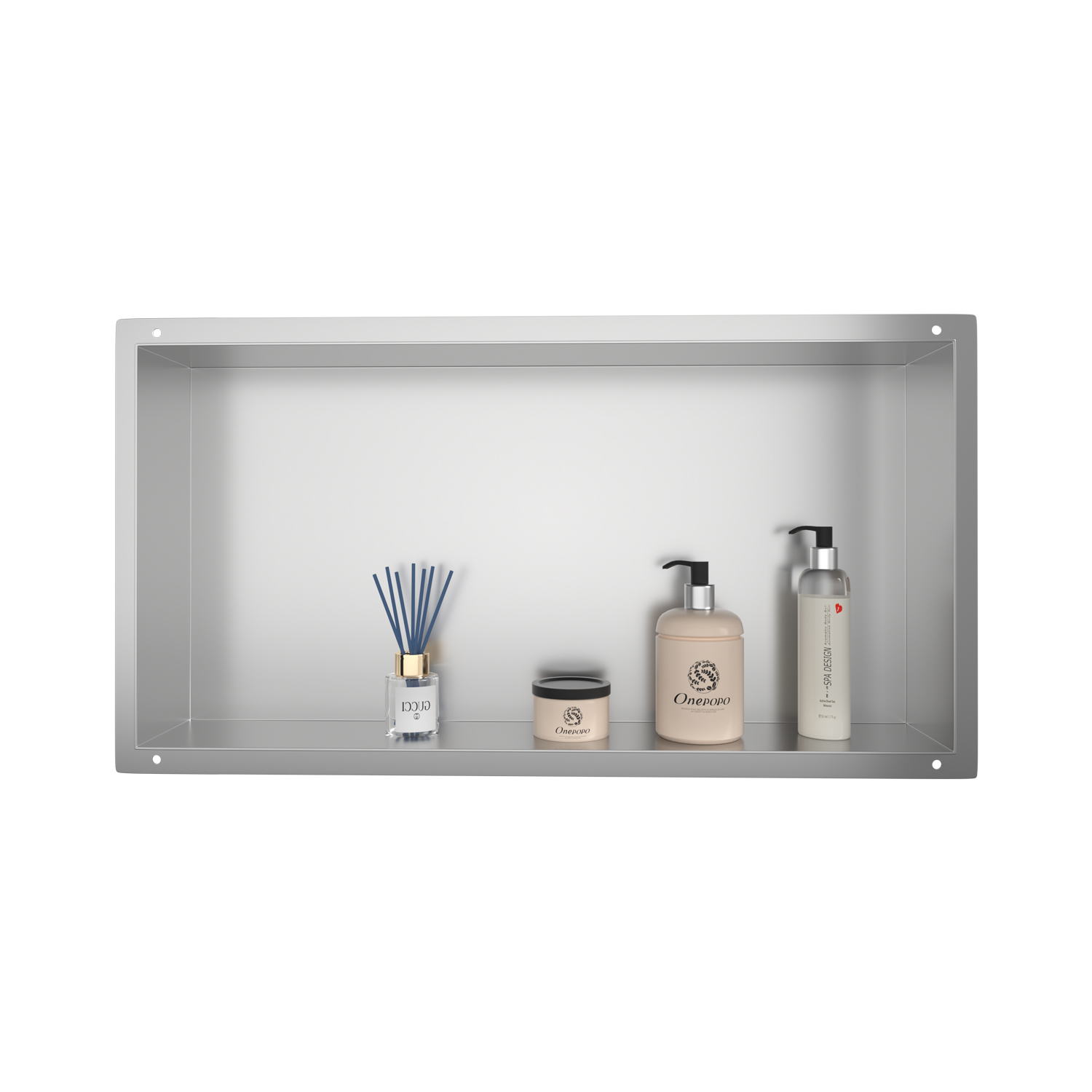 Pronto per la spedizione dagli - Shower Niche Stainless Steel Recessed recensione e prezzo