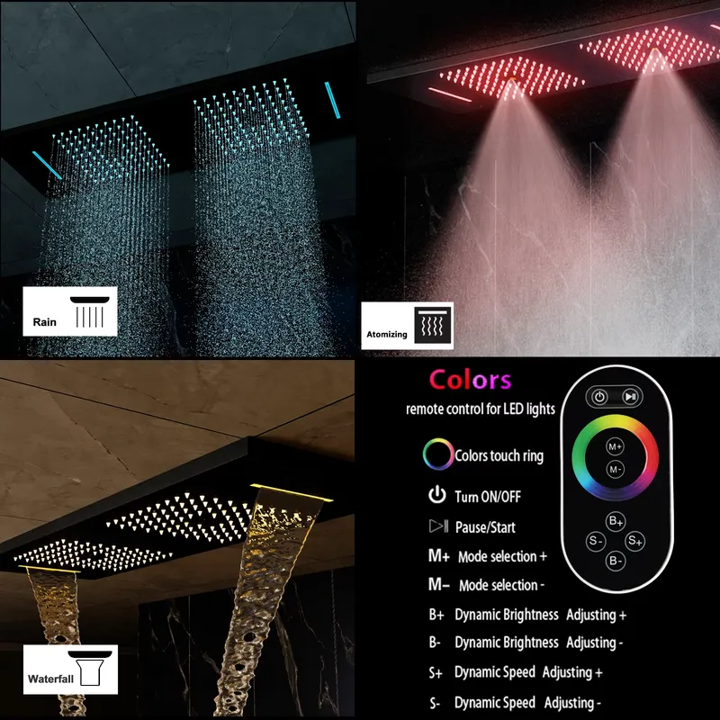 Set Doccia a Soffitto Intellig - Concealed Thermostatic Shower System Set recensione e prezzo
