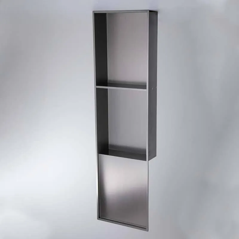 Mensola da Doccia a Muro in Ac - Shower Niche Stainless Steel Recessed recensione e prezzo