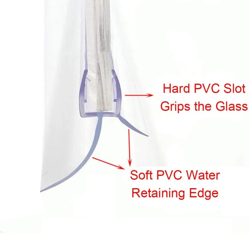 Striscia di tenuta per porta d - Shower Door Bottom Seal Strip Sweep recensione e prezzo