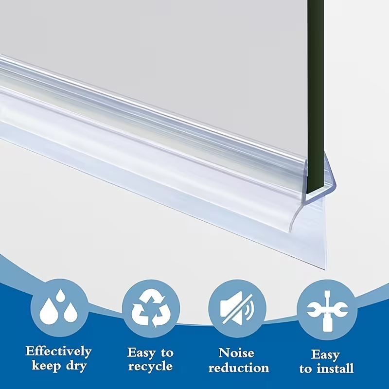 1/2 pezzi di guarnizione in PV - Shower Door Bottom Seal Strip Sweep recensione e prezzo