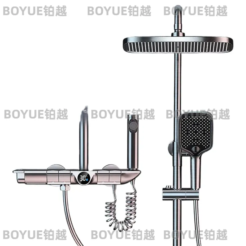 Set Doccia Termostatico Grigio - Concealed Thermostatic Shower System Set recensione e prezzo