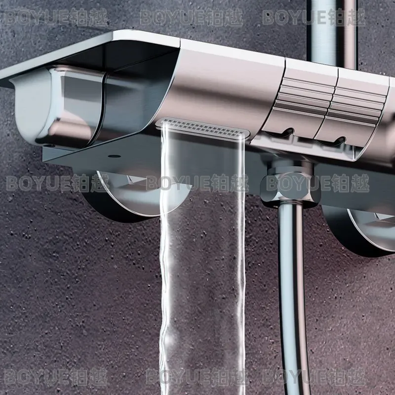 Set Doccia Termostatico Grigio - Concealed Thermostatic Shower System Set recensione e prezzo