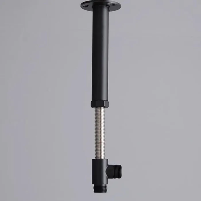 Braccio doccia telescopico ner - Shower Arm Ceiling Mount Brass Chrome recensione e prezzo