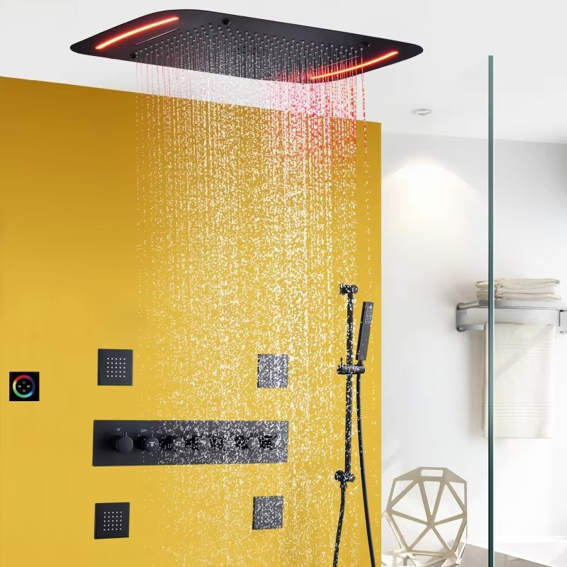 Set Doccia a Cascata da Incass - Led Rainfall Shower Head Waterfall recensione e prezzo
