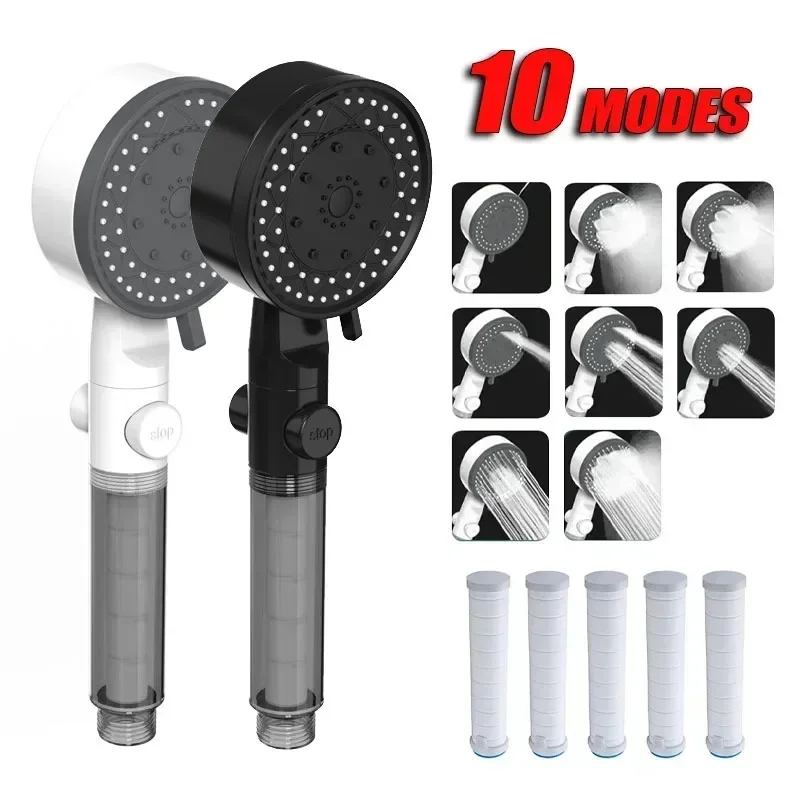 Soffione Doccia Filtrante 10 M - Handheld Shower Head High Pressure Filter recensione e prezzo