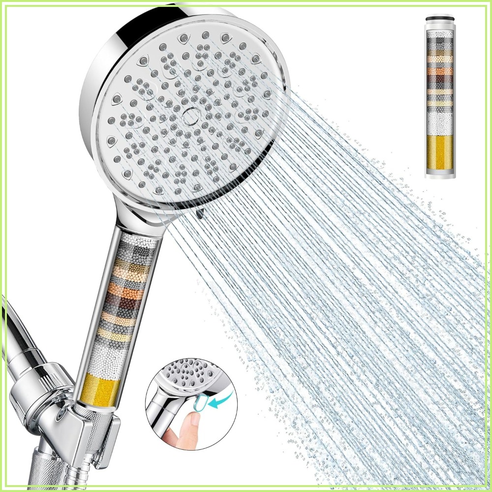 Soffione doccia filtrante con  - Handheld Shower Head High Pressure Filter recensione e prezzo