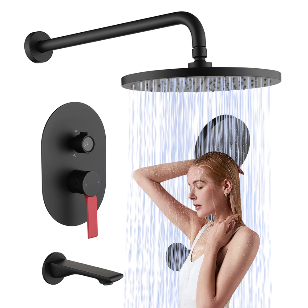 Sistema doccia a pioggia a sco - Concealed Thermostatic Shower System Set recensione e prezzo