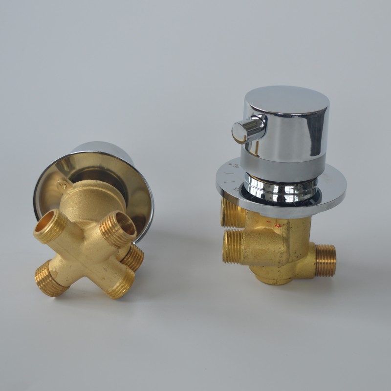Valvola miscelatrice in ottone - Thermostatic Shower Faucet Valve 3 Way recensione e prezzo