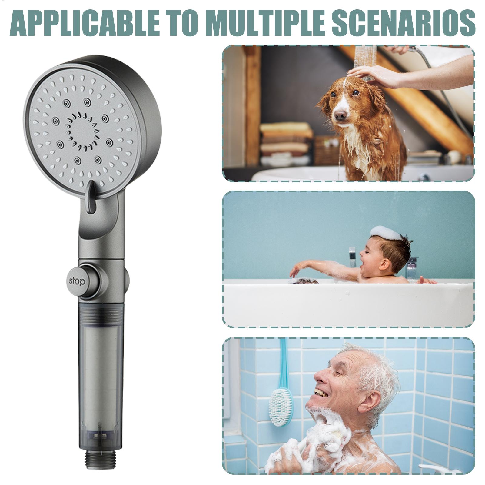 Soffione doccia filtrato a 5 m - Handheld Shower Head High Pressure Filter recensione e prezzo