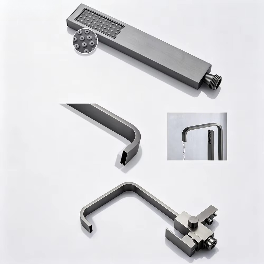 Miscelatore da bagno a pavimen - Freestanding Bathtub Filler Faucet Floor recensione e prezzo
