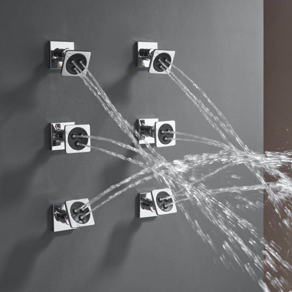 Spruzzatore Laterale Quadrato  - Shower Body Jet Massage Spray Square recensione e prezzo