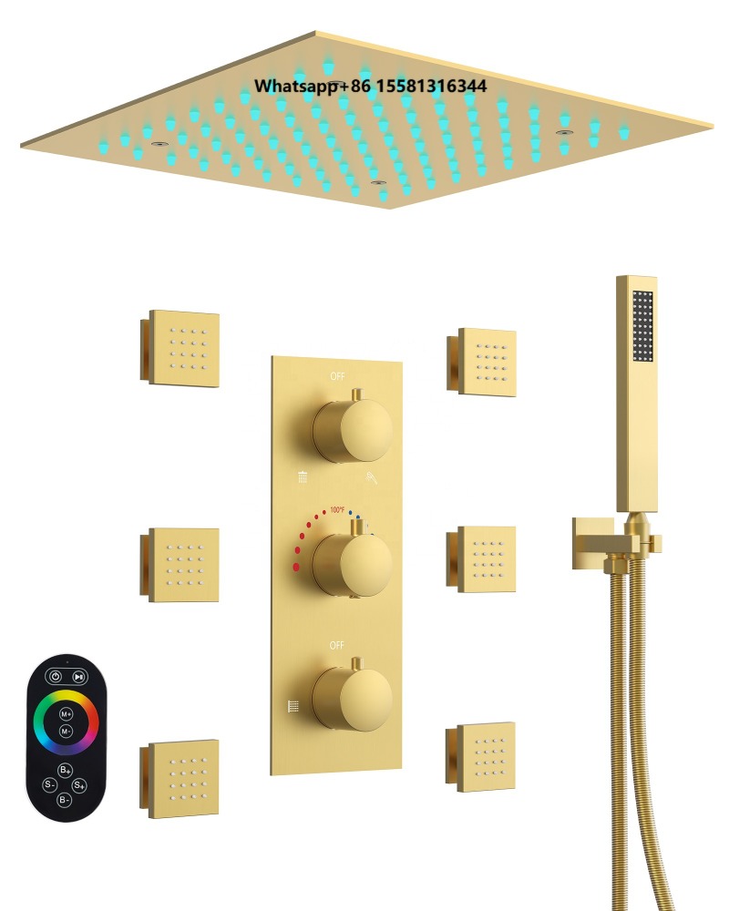 Set doccia termostatico a scom - Concealed Thermostatic Shower System Set recensione e prezzo