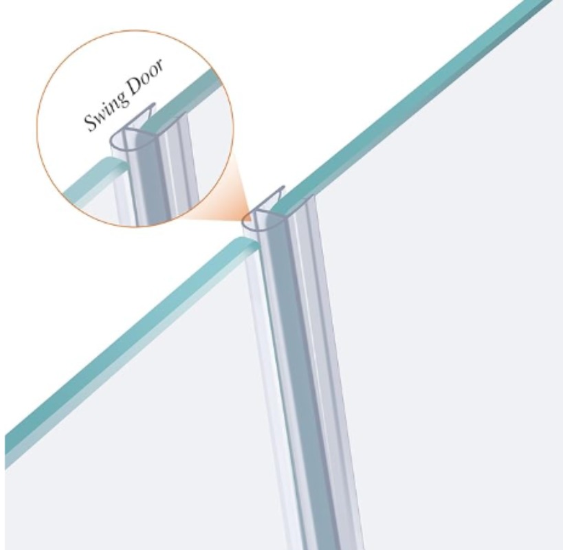 Striscia di tenuta per schermo - Shower Door Bottom Seal Strip Sweep recensione e prezzo