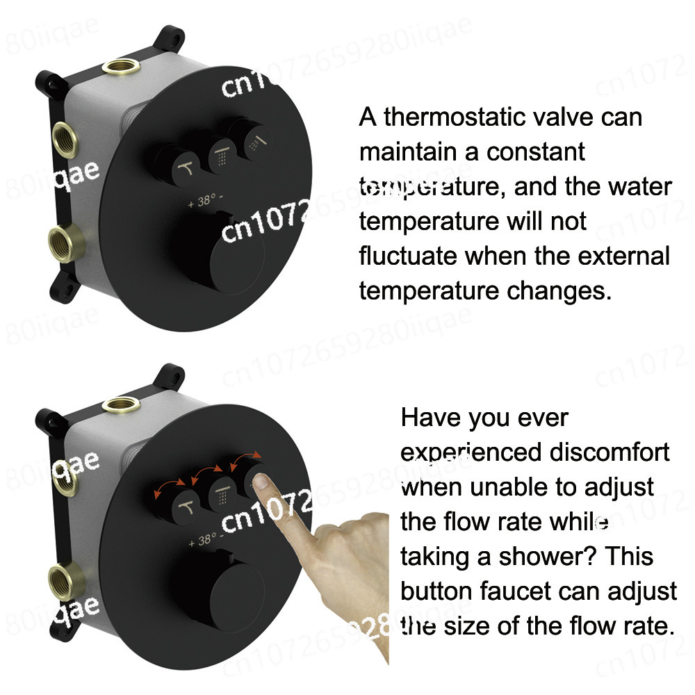 Valvola di uscita dell'acqua R - Thermostatic Shower Faucet Valve 3 Way recensione e prezzo