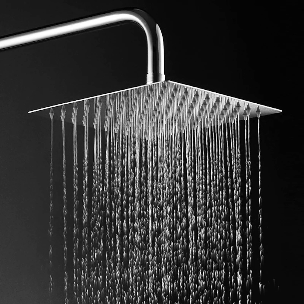 Soffione doccia da bagno quadr - Rainfall Shower Head Ceiling Mount 16 Inch recensione e prezzo