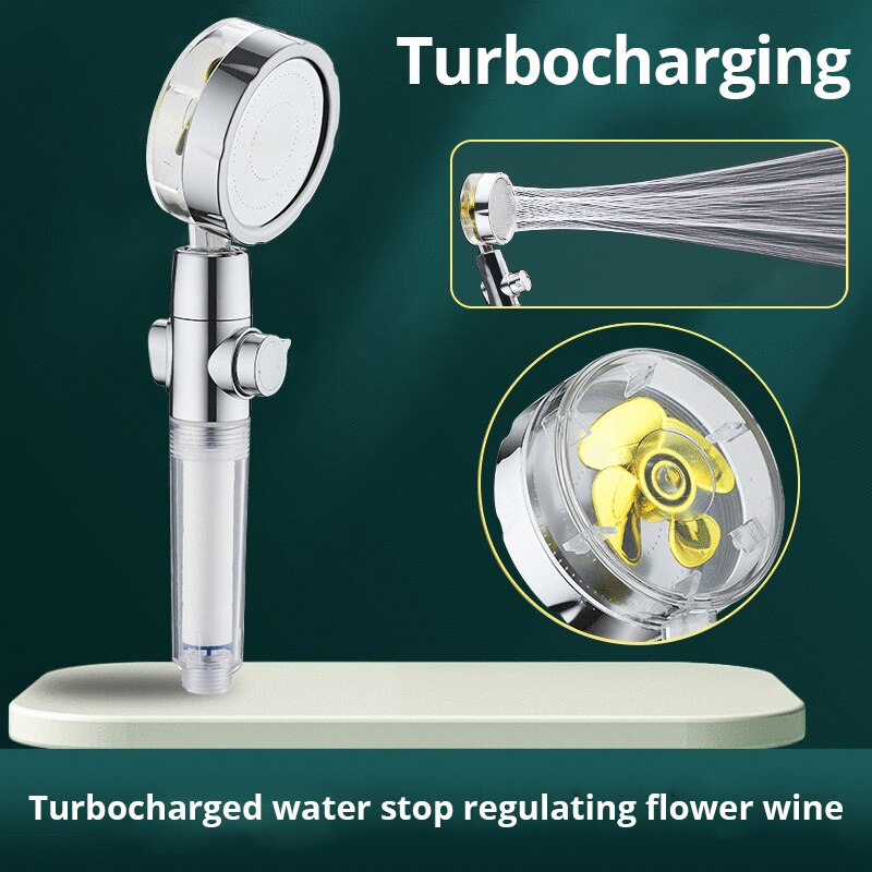 Nuovo soffione doccia con elic - Handheld Shower Head High Pressure Filter recensione e prezzo