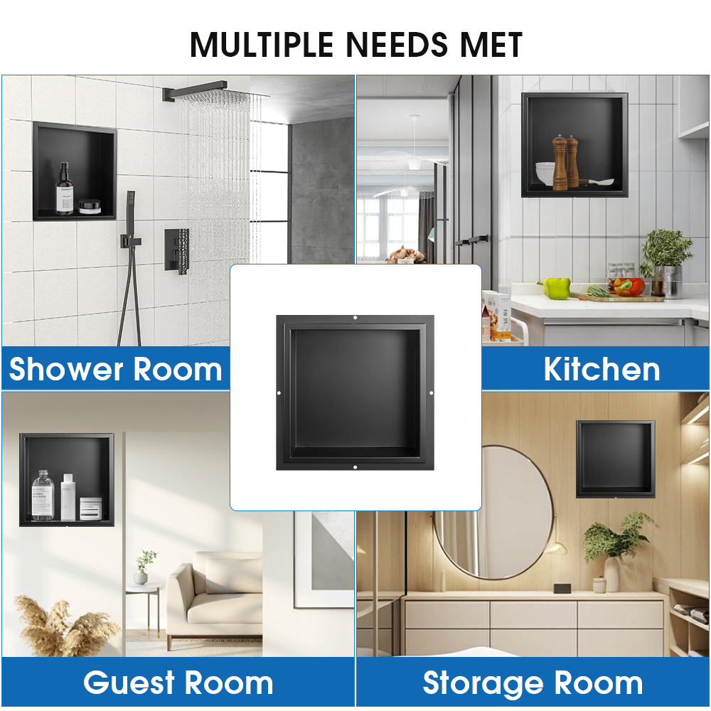 Nuovo design in acciaio inox 3 - Shower Niche Stainless Steel Recessed recensione e prezzo