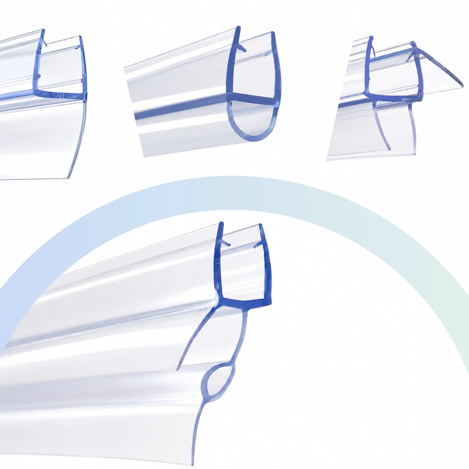 Nuova Guarnizione Inferiore pe - Shower Door Bottom Seal Strip Sweep recensione e prezzo