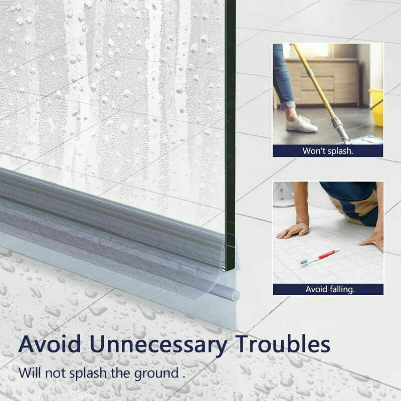 Nuova Guarnizione Inferiore pe - Shower Door Bottom Seal Strip Sweep recensione e prezzo