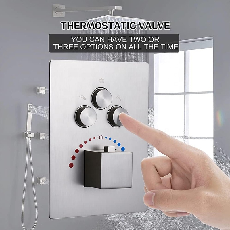 Miscelatore termostatico per v - Thermostatic Shower Faucet Valve 3 Way recensione e prezzo